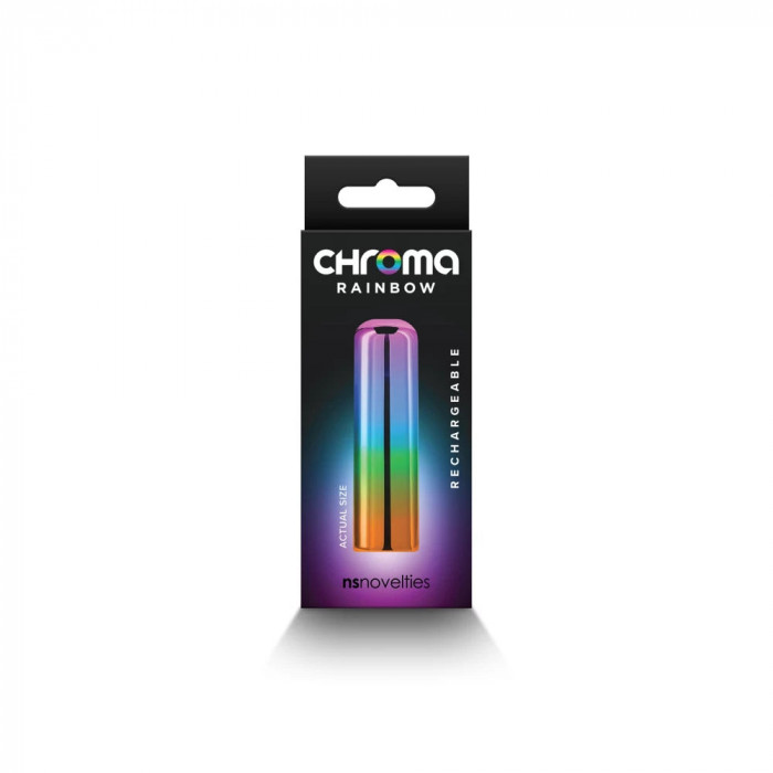 Chroma - Glonț vibrator, multicolor, 7 cm