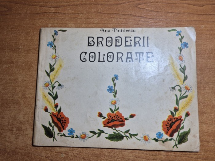 broderii colorate - din anul 1975
