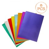 Set File Spumă Craft, 8 Bucăți, A4, Grosime 2mm, Multicolor, Oem