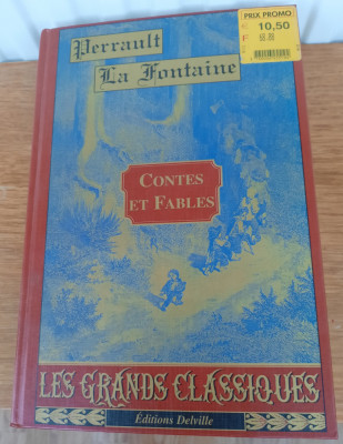 Contes et Fables, Charles Perrault et Jean De La Fontaine foto