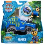 Masinuta cu figurina Paw Patrol - Masina tigru a lui Chase