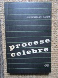 Procese celebre &ndash; Maximilian Jacta