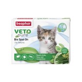 PIPETA ANTIPARAZITARA PENTRU PISICI BEAPHAR VETOPURE BIO SPOT ON 3PIP CUT