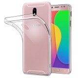 Capac de protectie din TPU transparent 0.8 mm pentru Samsung Galaxy J5 (2017) / J530