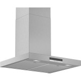 Hota decorativa DWB66DM50, 580 mc/h, 60 cm, 3 trepte de putere + intensiv, clasa A, inox, Bosch