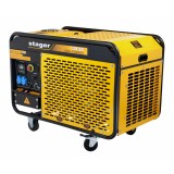 Generator Stager YDE12E open-frame 10kVA, 39A, 3000rpm, 230V, diesel, pornire electrica