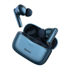 Casti Baseus TWS Wireless Simu S2 Bluetooth 5.0 Blue foto