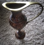 Carafa Bronz cu Cupru masiv 10cm h