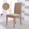 Husă Scaun Elastico, Mini, Bej, Carouri, Poliester 95%, Elastan 5%, 101cm &Icirc;nălțime Totală, Oem