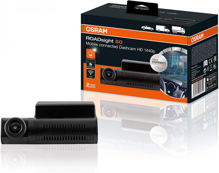 Osram Camera Video Auto Dash Cam Full HD ROADsight 50 ORSDC50