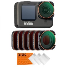 Set 6 Filtre ND8-1000 CPL K&amp;F Concept SKU.2012 Filter Set Pentru GoPro Hero 9 13