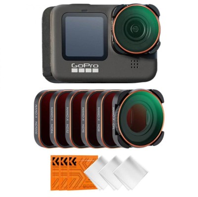 Set 6 Filtre ND8-1000 CPL K&amp;amp;F Concept SKU.2012 Filter Set Pentru GoPro Hero 9 13 foto