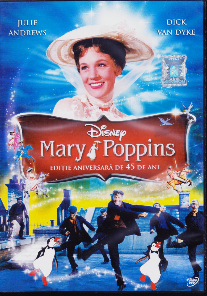 DVD Film: Mary Poppins ( Editie aniversara; dublat limba romana; slim case  ) | Okazii.ro