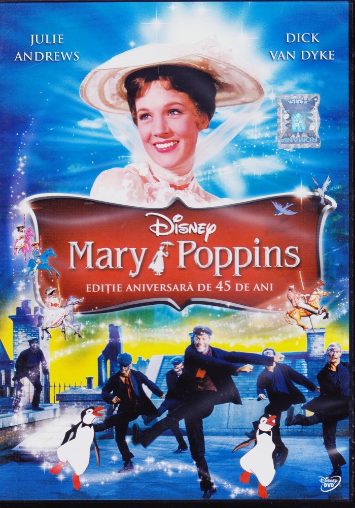 DVD Film Mary Poppins ( Editie aniversara; dublat limba romana; slim case ) arhiva Okazii.ro