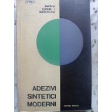 ADEZIVI SINTETICI MODERNI-M. BANTA, I. CORNEA, M. MATEESCU-231195