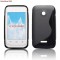 Husa Silicon S-Line Huawei Ascend Y210 Negru