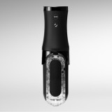 Masturbator Flip Zero EV (Electronic Vibrotation), Negru