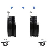 Cumpara ieftin Kit cabluri frana fata + spate trotineta electrica Smartgyro MAX2