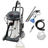 Aspirator cu spalare, injectie-extractie, SOLARIS IF LAVOR, cu 2 motoare, putere 2400W, recipient INOX 78 L