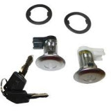 Set yale inchidere Peugeot 106 (1), 1996-12.2003, Peugeot 205 (741), 01.1983-12.1997, Peugeot 405 , 07.1987-12.1997, cu chei, cu 2 butuci blocare usa