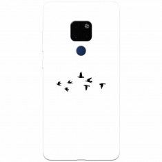 Husa silicon pentru Huawei Mate 20, Birds