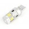 Led Auto ALB T20, Super Canbus Cu 24 SMD 3020 12V Fara Polaritate BTLE5040C-7440-ALB cu o singura intensitate