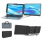Monitor LED Portabil pentru laptop, Ecran 14 inch Full HD, compatibil cu displayuri de 13 inch - 17 inch, Rotatie la 180 de Grade, Compatibil cu iOS,