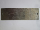 Cumpara ieftin Placuta WWII aluminiu:Locotenent Neamtiu Coriolan(Bridge) din Infanterie