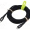 Cablu USB 2.0 Goobay Apple Lightning și USB C, 3m, negru, 60W