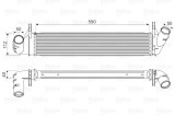 VALEO 818678 Intercooler, compresor