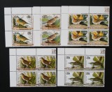 NIUE-PASARI-DESENE AUDUBON-4 x 6 V.in bloc de patru- MNH**-NIU 035A