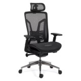 SCAUN ERGONOMIC MULTIFUNCTIONAL CU BRATE REGLABILE SYYT 9506 NEGRU
