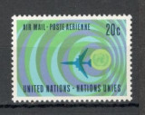 O.N.U.New York.1968 Posta aeriana SN.335, Nestampilat