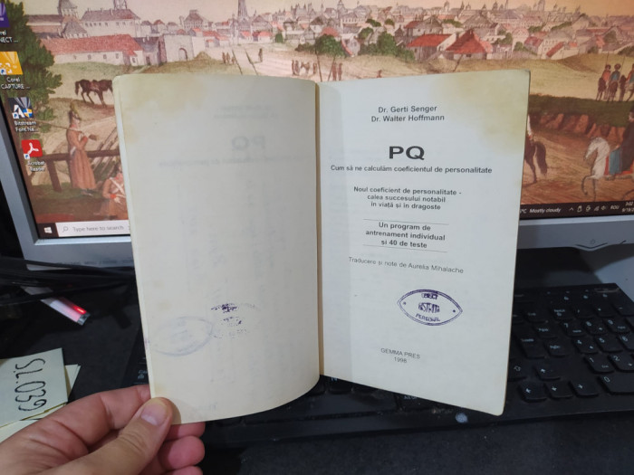 Senger și Hoffmann, Cum să ne calculăm coeficientul de personalitate, 1998, 204