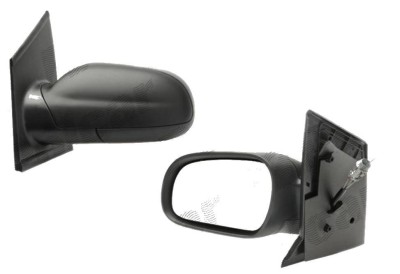 Oglinda exterioara VW Fox (5Z1) 04.2005- Partea Stanga Asferica Manuala Prin Cablu Fara Incalzire, carcasa neagra foto