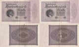 1923 (1 Februarie), 100.000 Mark (P-83a.1) - Germania &times;2