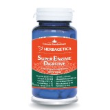 Cumpara ieftin Super Enzime Digestive, 30 capsule, Herbagetica