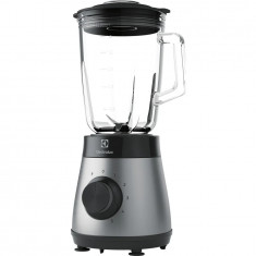 Blender Electrolux E4TB1-6ST, 800W, 1,5 l, 5 viteze + Pulse, 4 lame inox, cana sticla termo-rezistenta, inox / negru