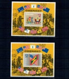 Grenada 1975 - Aniversarea Independentei, steaguri, colite neuzate