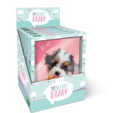 Jurnal Puppy, cu cutie cadou, 80 de pagini, 13 x 18 cm (6 buc/display)