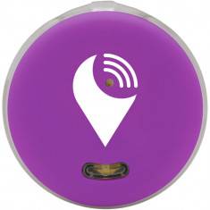 Smart Tag Dispozitiv Bluetooth De Localizare Pentru Copii, Obiecte Si Animale, Violet foto