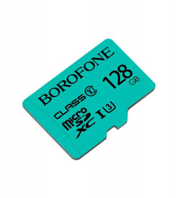 BOROFONE Card de memorie TF de mare viteza micro-SD SDXC Class 10-Capacitate 128GB foto