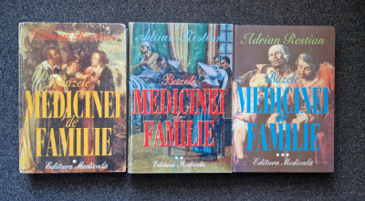 BAZELE MEDICINEI DE FAMILIE - Adrian Restian (3 volume) foto