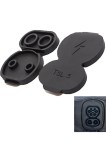 Capac port de &icirc;ncărcare pentru Tesla Model 3/Model Y, capac protector din silicon etanș