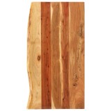 Cumpara ieftin Blat lavoar de baie, 100x52x2,5 cm, lemn masiv de acacia
