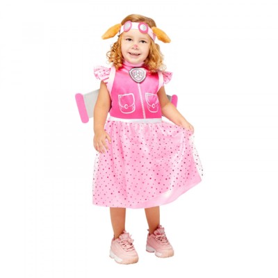 Costum Skye Deluxe, Patrula Catelusilor pentru fete 4-6 ani 110 cm foto