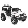 Masina De Jucarie Cu Baterie, Mp3, Usb, Efecte Sonore Si Luminoase, 3-8 Ani, Jeep Wrangler Rubicon White, Hecht