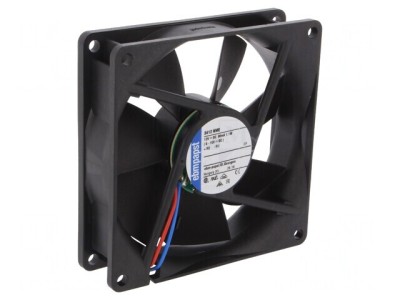 Ventilator DC axial 12V 92x92x25mm 72m3/h 28dBA cu bilă foto