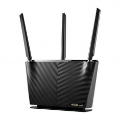 Router wireless Asus, Dual-Band, 861 + 1802 Mbps, USB, 3 antene, Negru foto