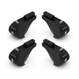 Evos RA (Rail Alu) kit de 4 picioare pentru bare de aluminiu Silenzio Alumia Helio Garage AutoRide